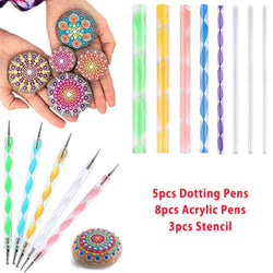 Stone Embossing Starter Drawing Stylus Pens Art Kit