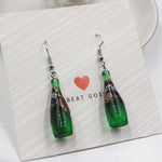 Mineral Water Bottles Earrings