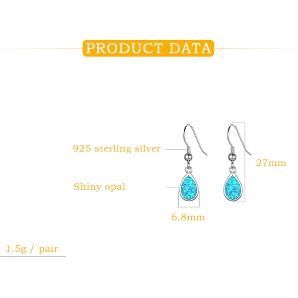 Opal Natural Stone Earrings