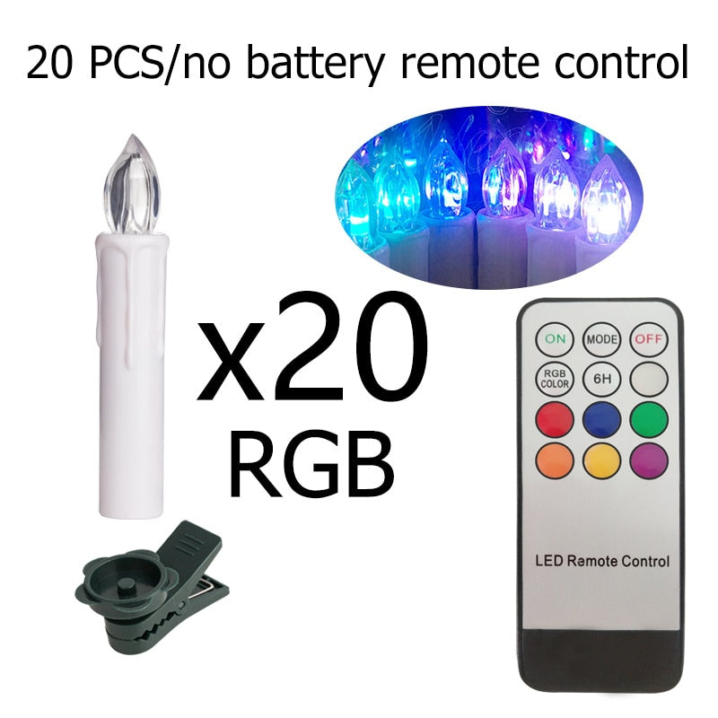 Christmas Candle Led Lights