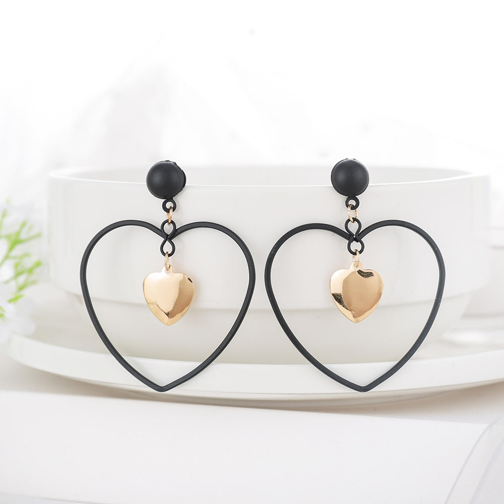 Circle Drop Earrings