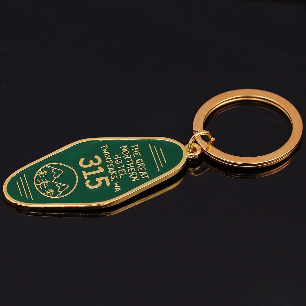 TV show Twin Peaks Key chain