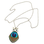 Feather Pendant Dreamcatcher Necklace