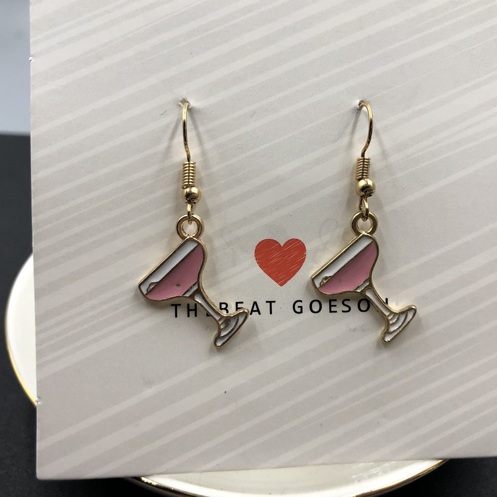 Mineral Water Bottles Earrings