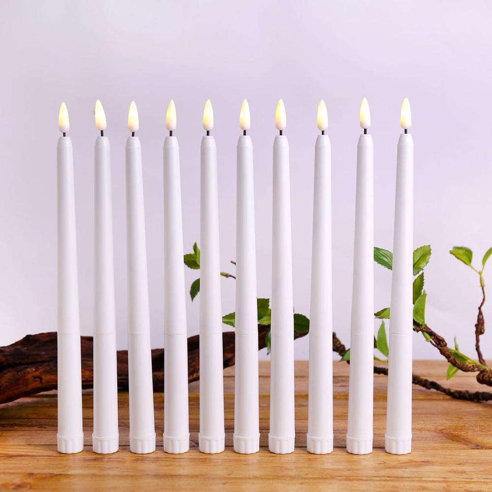  Flickering Remote LED Candles
