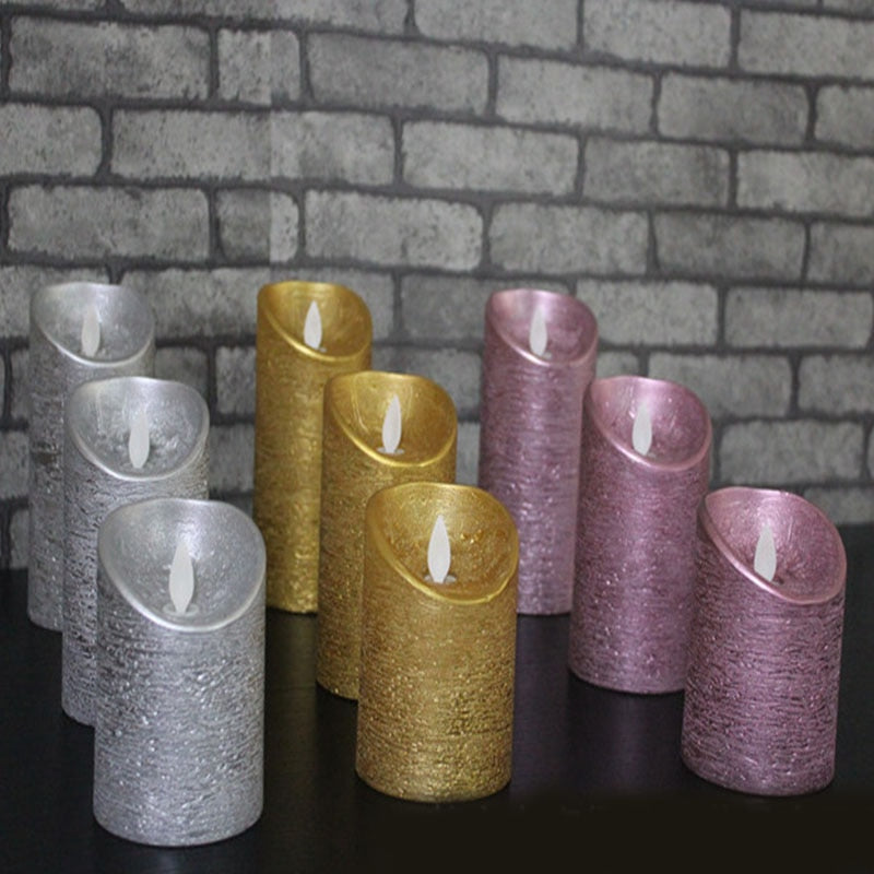 LED Candles Flickering Luxurious Prayer Candle