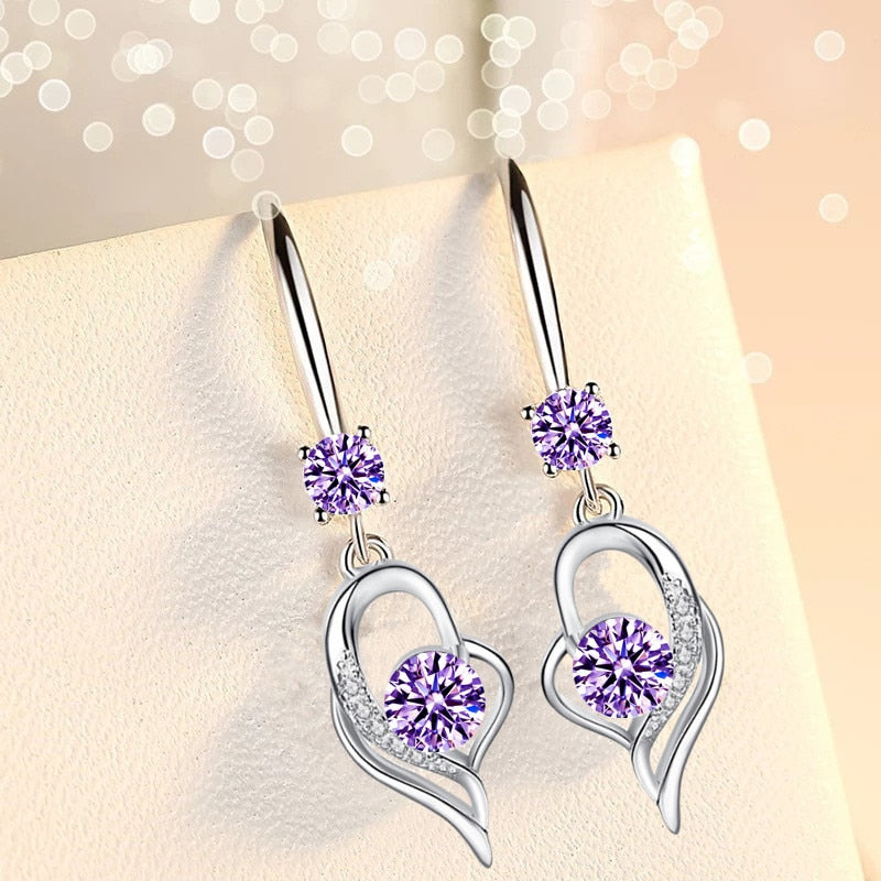 Crystal Dangle Earring