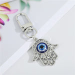 1Pcs Evil Eye Hamsa Hand  Key Ring