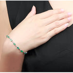 Emerald Gemstone Bracelets