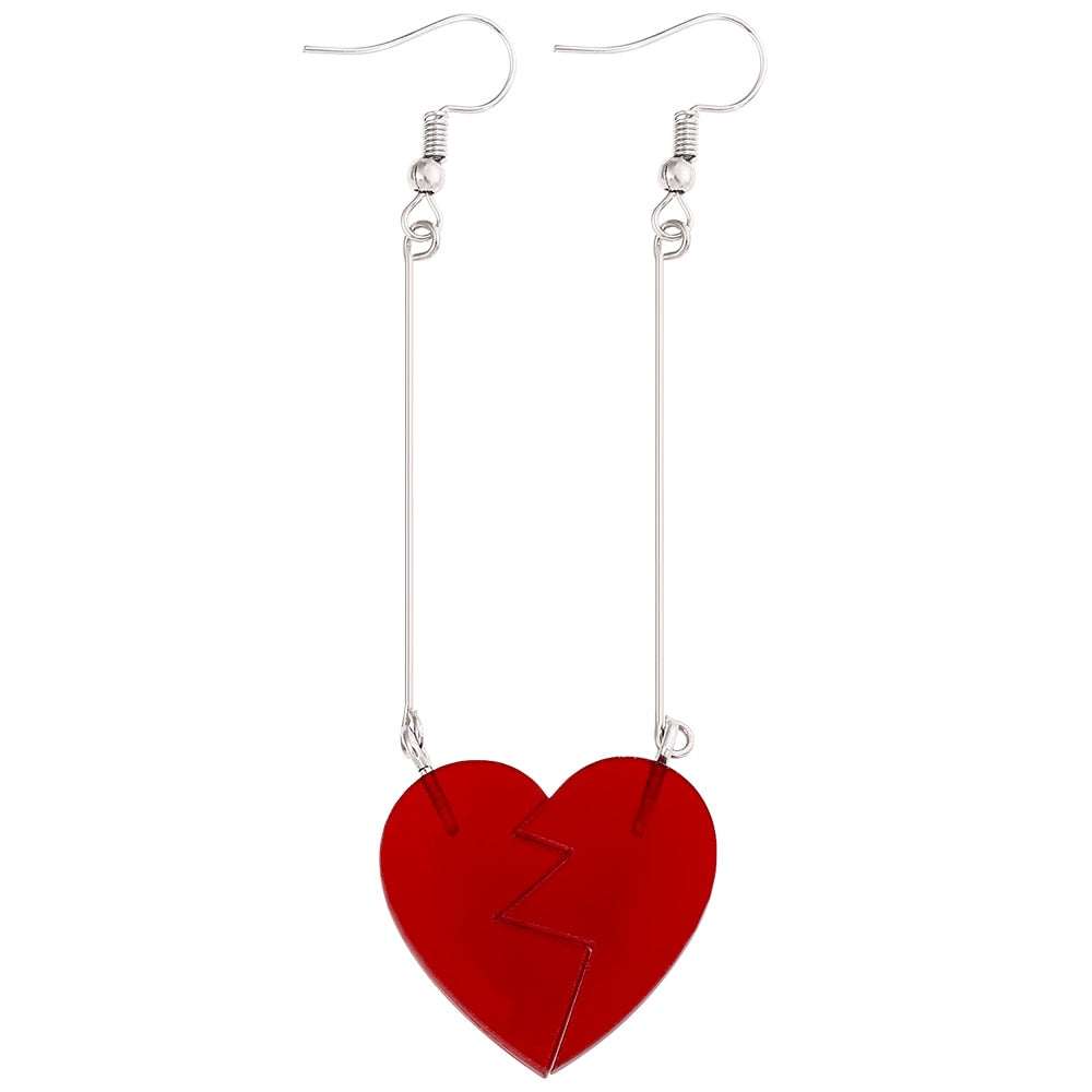 Crystal Stone Drop pendant Earrings