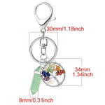 Natural Stone Keychains