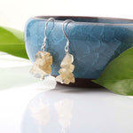 Natural Chips Stone Long Fringe Earring
