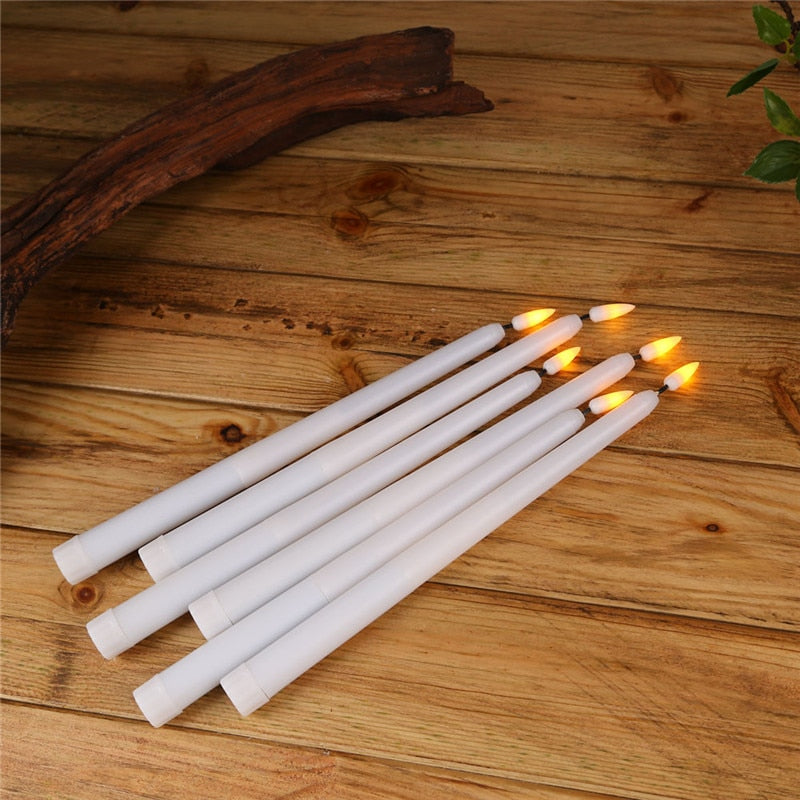  Flickering Remote LED Candles