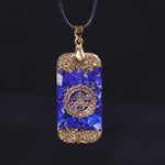Natural Lapis Lazuli Reiki Energy Necklace
