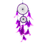 Handmade Lace Dream Catcher Feather Bead Hanging Decoration Ornament Gift Colorful Craft Dreamcatcher Heart Wind Chimes