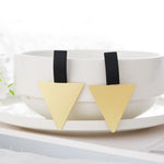 Circle Drop Earrings
