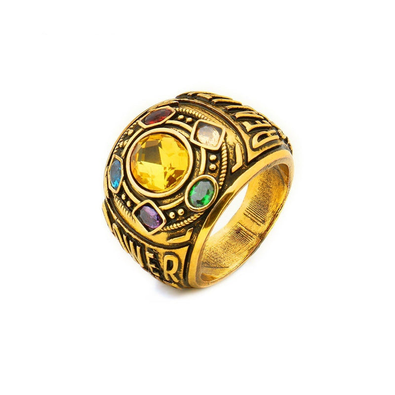 Men's Power Infinity Wars Thanos Cosplay Alloy Ring