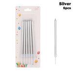 Multi Color Long Pencil Candles