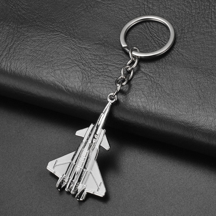 Fighter Aircraft Keychains
