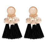 Feather Style Ethnic Boho Big Dangle Earring