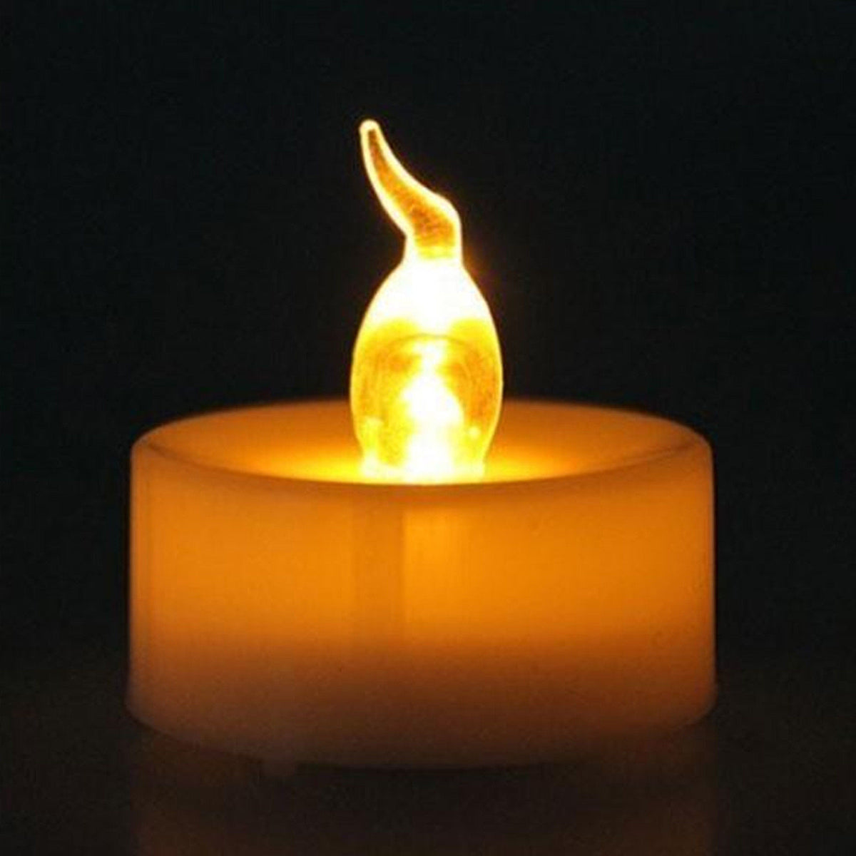 12Pcs Battery Operated LED Tea Lights Candles 