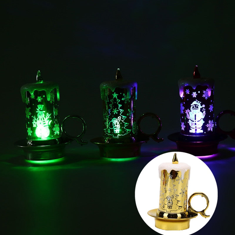 Flameless Flickering LED Candle