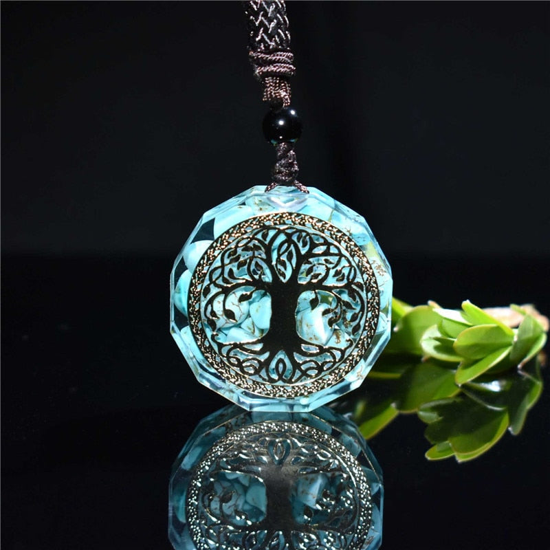 Orgonite Necklace Tree Of Life Pendant