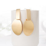 Circle Drop Earrings