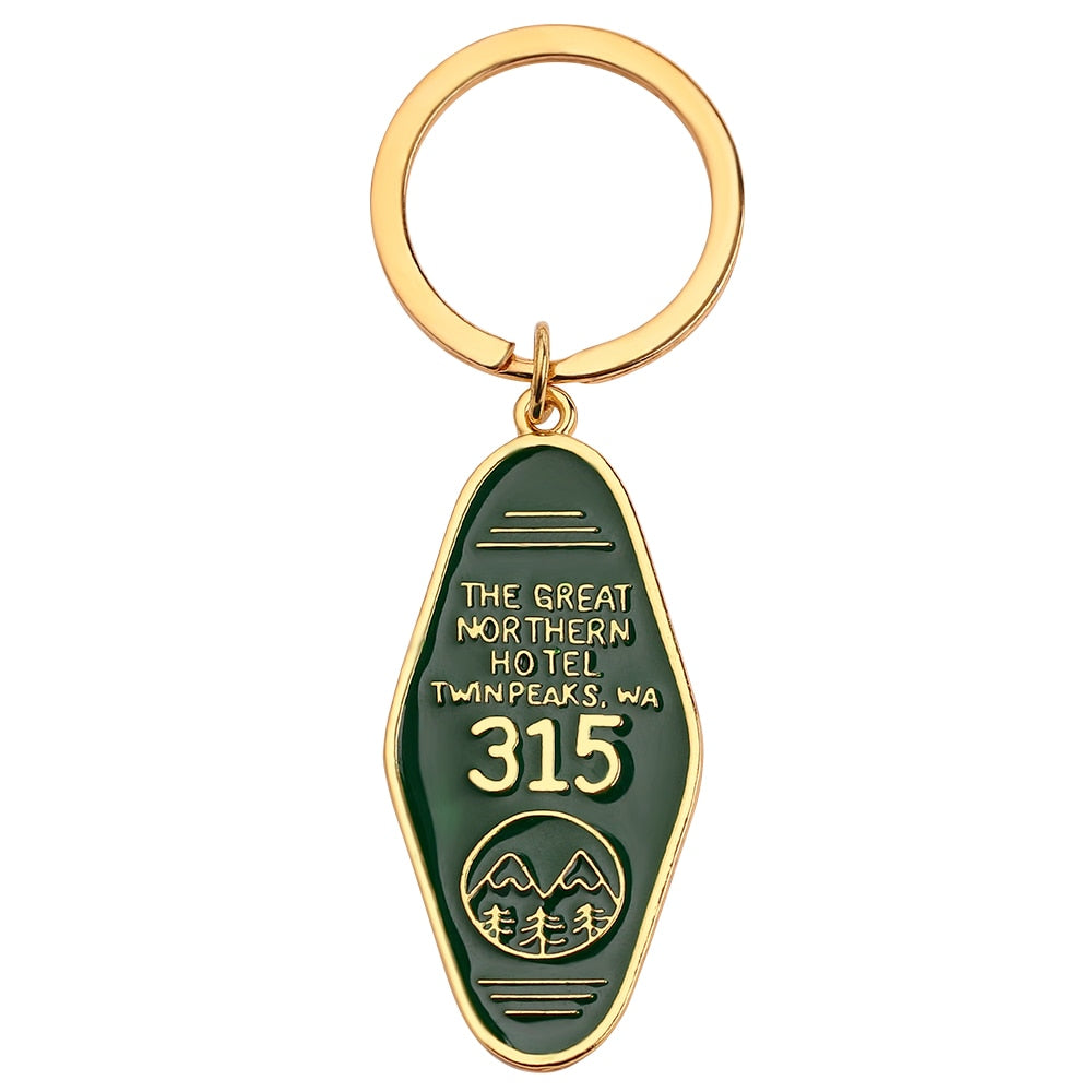 TV show Twin Peaks Key chain
