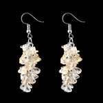 Crystal Quartz Dangle Earrings