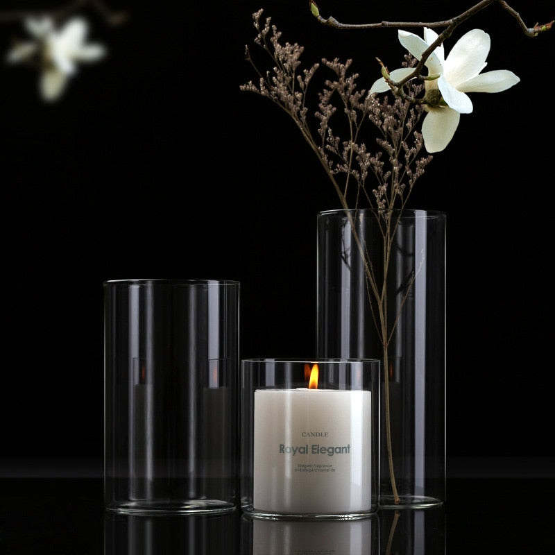 Romantic Wedding Scented Candle Glass Jar