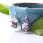 7 Chakra Long Fringed Drop Earrings