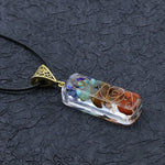 Natural Chakra Orgone Energy Pendant Necklace