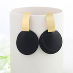 Circle Drop Earrings
