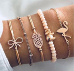 Bohemian Black Rope Chain Bracelet
