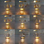 Christmas Rotary Candle Holder