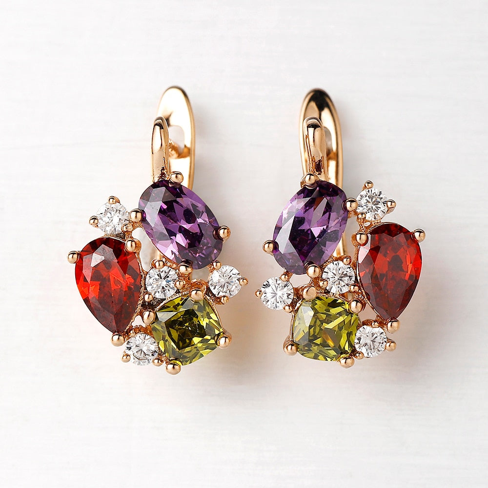 Crystal Stud Earrings