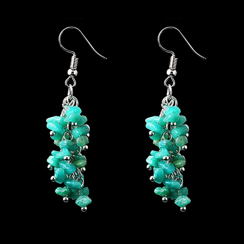 Crystal Quartz Dangle Earrings