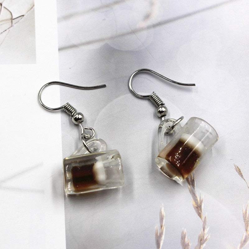 Mineral Water Bottles Earrings