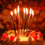 Multi Color Long Pencil Candles