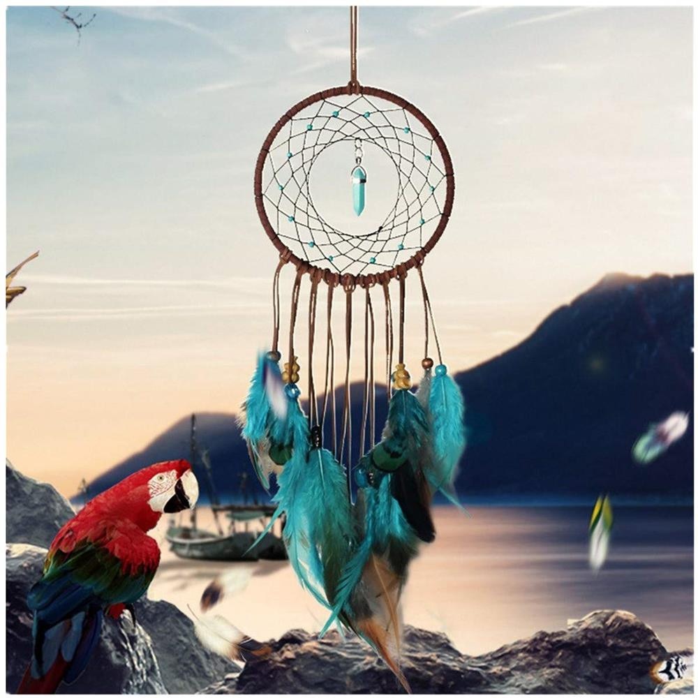 Handmade Dream Catcher Feathers Decoratio