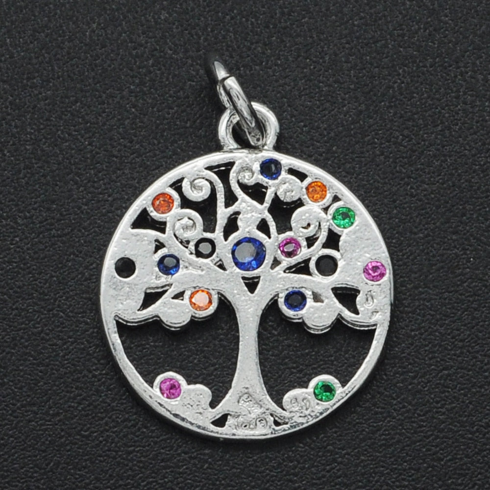 CZ Charms Cactus Necklace Pendant