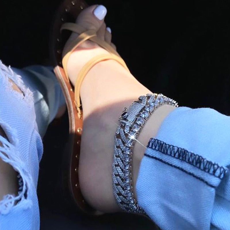 Baguette anklet