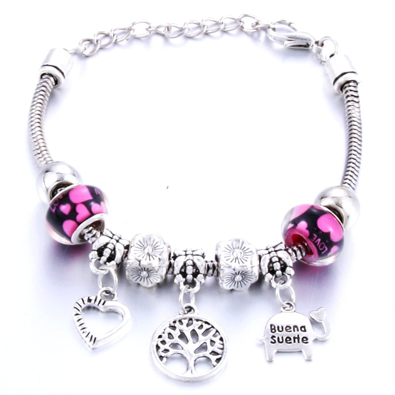 Tree of Life Elephant shape Bracelet