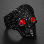 Double Head Snake Adjustable Rings