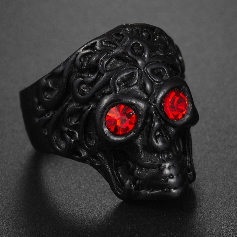 Double Head Snake Adjustable Rings