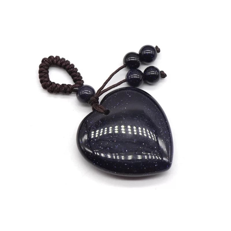Hand Craft Natural Stone Keychains