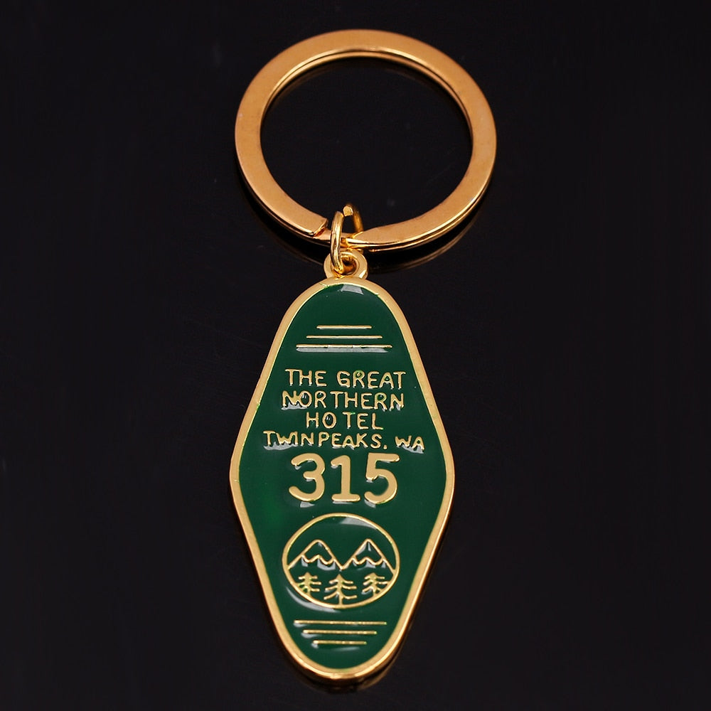 TV show Twin Peaks Key chain