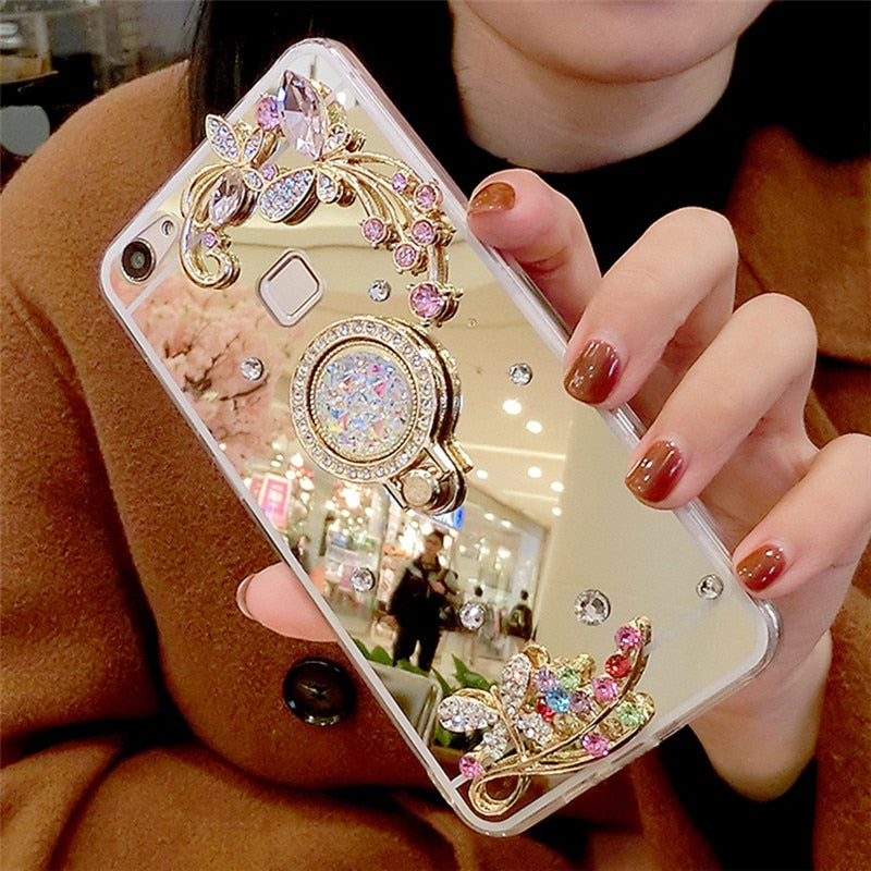 Crystal Mirror Case For Samsung Galaxy