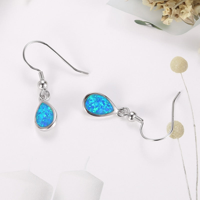 Opal Natural Stone Earrings